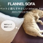 FLANNELSOFA  -ペットと暮らすやさしいinterior fair-